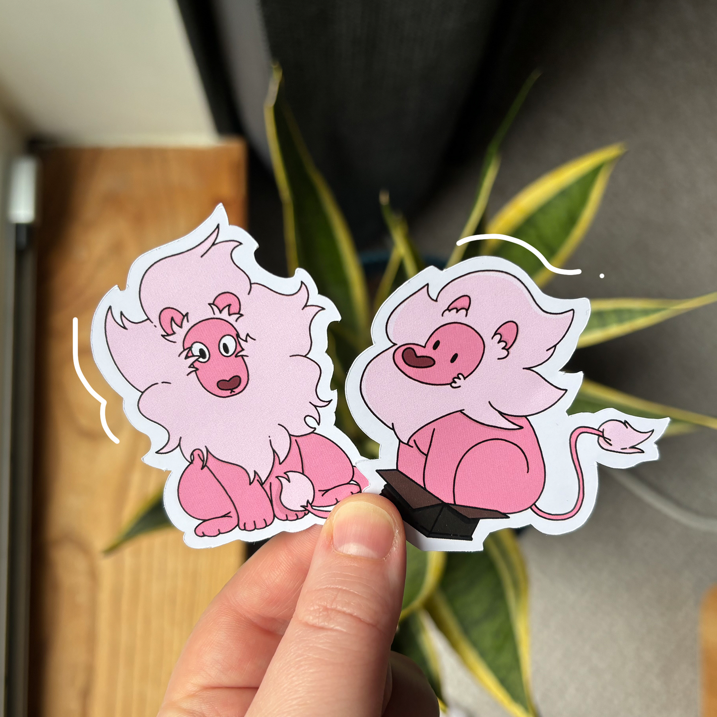 Steven Universe Lion Sticker Pack